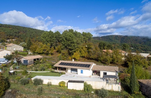 Planzolles House | Ardèche Sud - small south facing villa with magnificent panoramic view