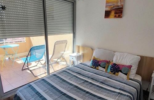 Argeles Plage Apartment | Argelès 50 m plage, vue mer