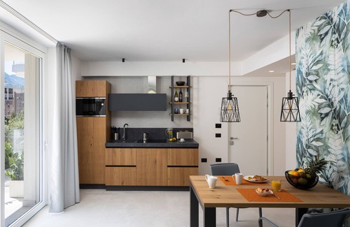 Riva del Garda Condo | Aris Apartments with Skypool, garage, large balcony, proximity to lake
