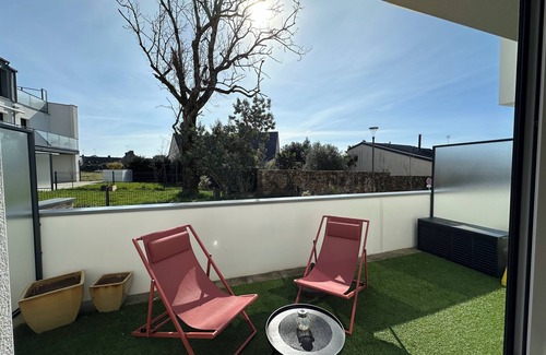 Arradon Apartment | Arradon Golfe du Morbihan apartment 2 Rooms Terrace.