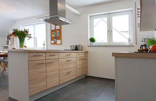 Blaubeuren Apartment | Arrive-feel-good-enjoy, apartment Schöne Lau, attic, 3 bedrooms, max. 6 pers.