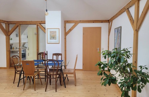 Weimar Apartment | Art meets the Classical City - Sunny Roof Apartment in Weimar's Best Location
