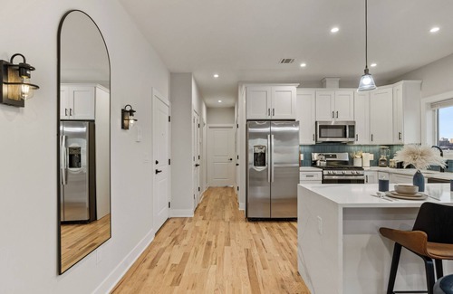 Kearny Apartment | Ask 20%Off Free Parkng 2br 2ba+2King bd EWR 15min