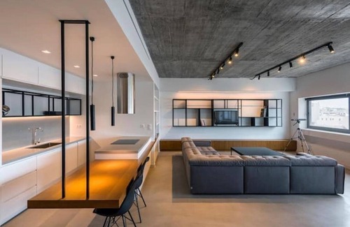 Psirri Apartment | Athens Market Iconic Loft, Stunning Acropolis View