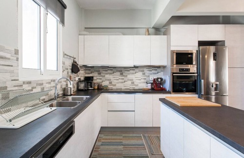 Koukaki Apartment | AthenSunapartment Top floor/5" metro