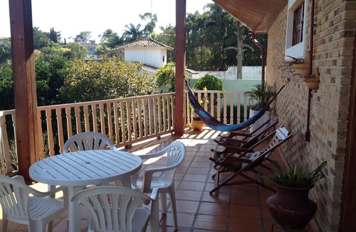 Jardim Sao Nicolau House | Atibaia - House with pool, fireplace, terrace with panoramic views