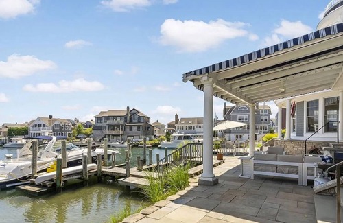 Groton Long Point House | Atlantic's End is now available for rent! Bring your 35' Boat!