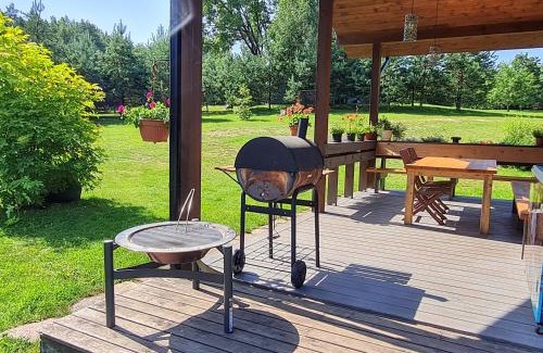 Anyksciai House | Atostogų namelis-pirtis Prie upės