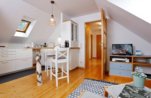 Mitterbach am Erlaufsee Apartment | Attic apartment (40 sqm) for 2 people, furnished with great attention to detail