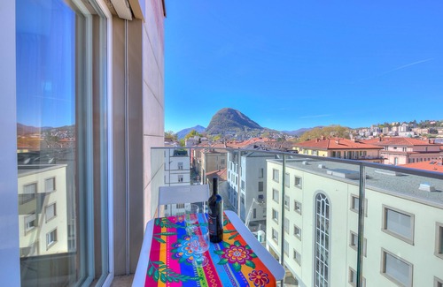 Lugano Apartment | Attico Al Parco with airconditioning, Lugano, Switzerland