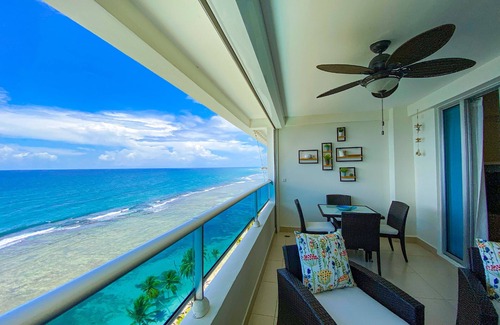Juan Dolio - El Pueblo Apartment | Attractive & Elegant Ocean View Apartment in Juan Dolio - Pool & Garden