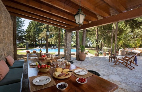 Dafnata Villa | Attractive Villa, A/C, Large Private Pool & Idyllic Setting in the Sought-After Area of Gastouri!