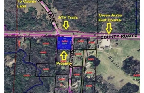 Pembine Cabin | ATV/ UTV snowmobile direct access. Located near the historic Four Seasons Resort
