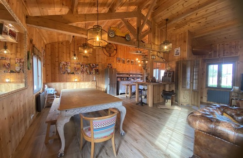 Saint-Trojan-les-Bains Villa | Atypical villa "Cabane Oléron" with heated swimming pool