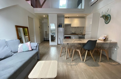 Cauterets Apartment | Au pied du télécabine, T3 50m2 pour 8 personnes.