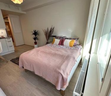 Espoo Apartment | Aurora Home Finnoo Espoo - studio near to metro, easy to reach Helsinki and Otaniemi, Aalto University and Iso Omena shopping center