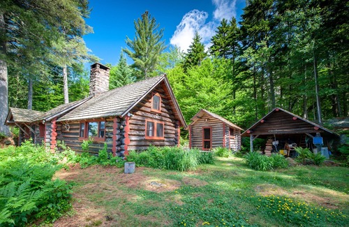 Indian Lake Cabin | Authentic Adirondack Experience Lakeside Log Cabins