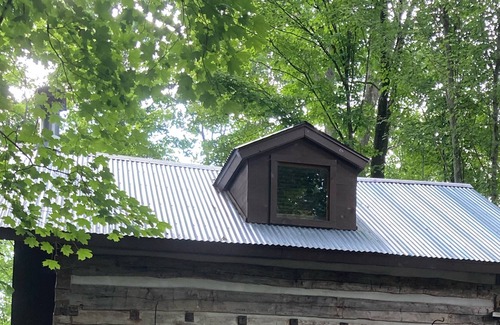 Town of Marlborough Cabin | Authentic Log Cabin with working wood burning fireplace