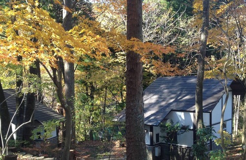 Kinugawa Onsen Cottage | Autumn leaves picking ♪ Nikko sightseeing base ♪ One station cottage can be reached by train!100 minutes by limited express from Kitasenju ♪ 4 minutes walk from station ♪ There is a lot of nature near the station.Kinugawa Onsen is cheaper than the expe...