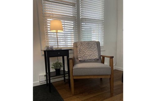 Ludington Apartment | Avenue Flats #2 - Walk to shops and restaurants - Hosted by Simple Lyfe Stays