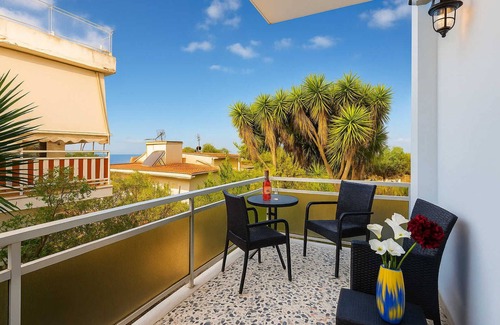 Avia Apartment | Avia Seaview Getaway - Konstantina's Hidden Haven