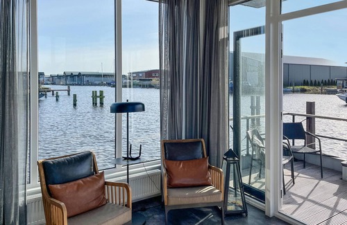 Heeg Boat Rental | Awesome ship in Heeg with harbor view