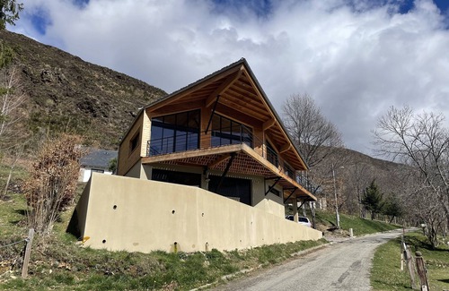 Ignaux Ski Chalet | Ax le Chalet Dignaux vue Panoramique sur la Vallée D'ax