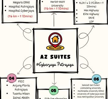 Cyberjaya Apartment | AZ Suites 2 @Cyberjaya Putrajaya