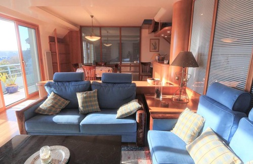 Benodet Apartment | Bénodet, superbe duplex 3 étoiles, près de la plage, balcon et ascenseur - FR-1-481-61