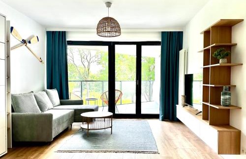 Serock Apartment | Błękitna Keja - apartament z widokiem na jezioro - Zegrze