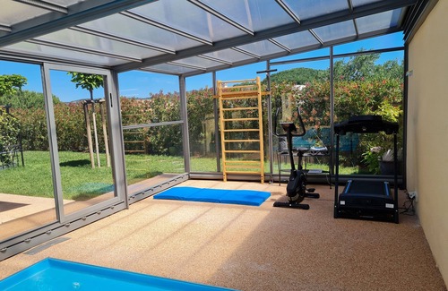 Bizanet Bed & Breakfast | B&B L'Air Marin with indoor heated swimming pool