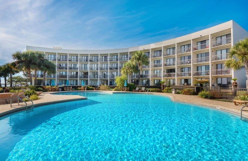 Fort Walton Beach Condo | B304– Recently Remodeled Waterfront Studio with Pool, Balcony & Marina Views!
