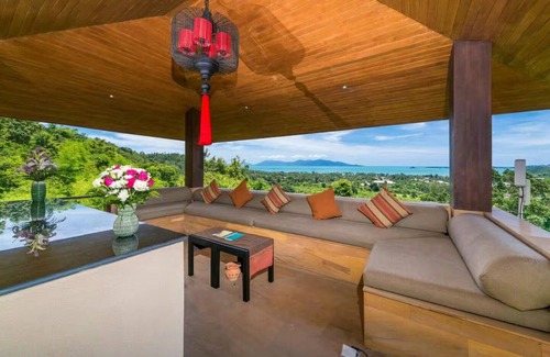 Bophut House | Baan Ling Noi sea view 4 bedrooms