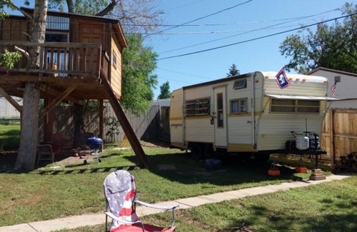 Cheyenne House | Backyard Camping at its Best. Private Property.
