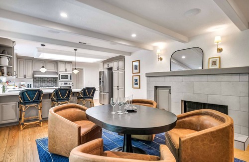 Eldridge House | Backyard Oasis with Pool and Pickleball