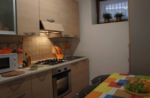 Tropea Apartment | Balcony Overlooking the Sea in the City Center
