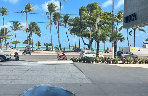 Maceio Apartment | Balcony with sea view and double Wi-Fi - NEW TIME MACEIÓ, Pajuçara seafront,