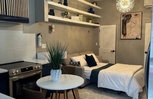 Baldwin Apartment | Baldwin's Bijou Studio Apartment w/a/c, queen bed