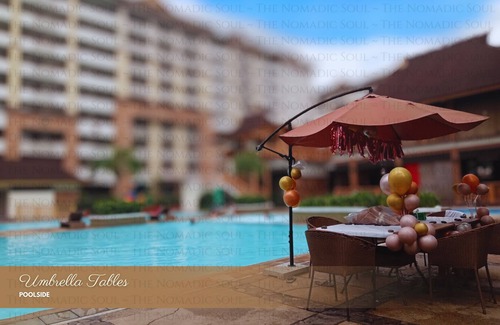 Santolan Condo | Bali-Inspired 2BR Condo with Netflix, Pool, Gym & Mall Access