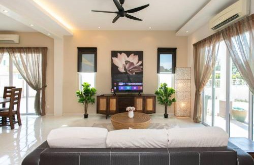 Kampung Sungai Rusa House | BalikPulau Cozy Home 4BR w BBQ