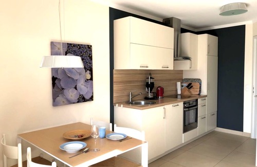 Niendorf/Ostsee Condo | Baltic Sea lodges, apartment deck 3, wellness with sauna, fitness, elevator