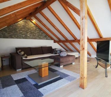 Baltmannsweiler Apartment | Baltmannsweiler CHALET style top floor apartment no smoking