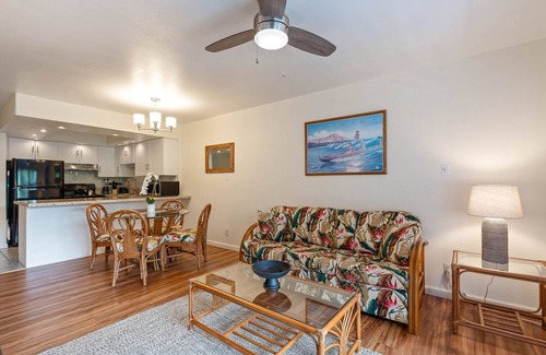 Nawiliwili Condo | Banyan Harbor #F71, Walk to Beach, Wifi, AC, Pool, Parking, Laundry