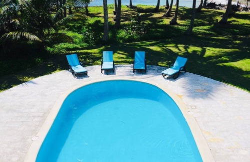 Nagua Villa | Baoba Breeze Villa oceanfront & secluded Beach! Seasonal availability!