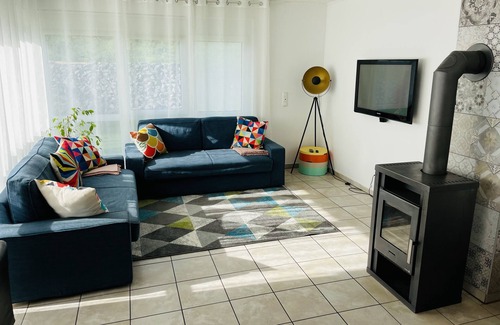Oberwesel House | Barbecue & garden on the Loreley with 2 bathrooms & parking spaces