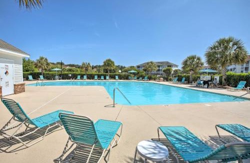 North Myrtle Beach Apartment | Barefoot Resort Condo with Pools and Balcony!