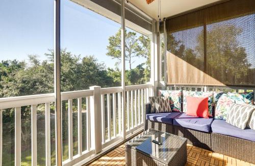 North Myrtle Beach Apartment | Barefoot Resort Condo with Pools and Balcony!