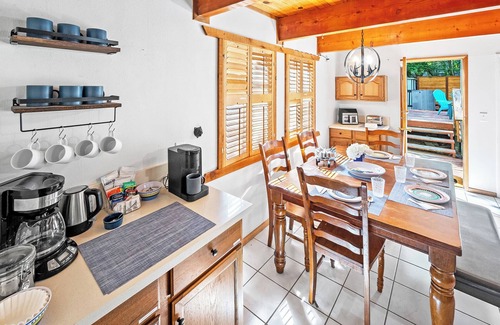Big Bear City House | Barker Cottage: Hot Tub, Shuffleboard, Firepit