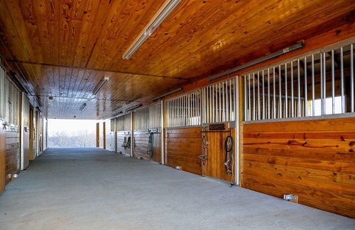 Big Creek House | Barn Loft Apt 2 with Lake & Mountain views & custom wood accents through out.
