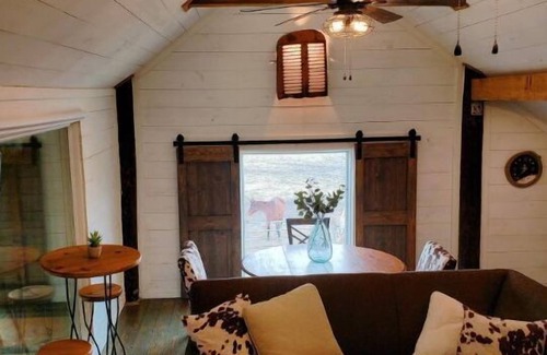 Pflugerville House | Barn Loft Living at a Texas Longhorn Mini Ranch